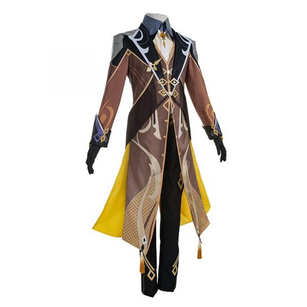 Game Genshin Impact Zhong Li Cosplay Costume Custom Made