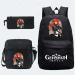Game Genshin Impact Backpack For Girls Boys Travel Rucksack Itadori Megumi Backpack