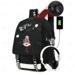 Anime Toilet-Bound Hanako Kun Pattern Backpack Bookbag High Capacity Travel Bag