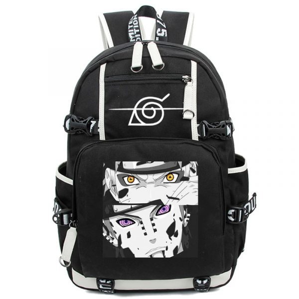 Anime Cosplay Backpack Akatsuki Sharingan Student School Shoulder Bag