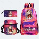 Game Genshin Impact Backpack For Girls Boys Travel Rucksack Itadori Megumi Backpack