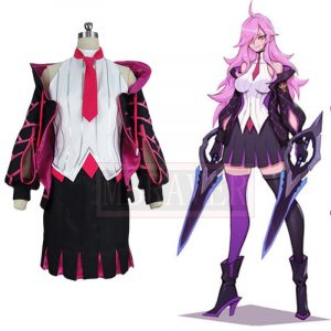 LOL Battle Academia Katarina Du Couteau The Sinister Blade Cosplay Costume