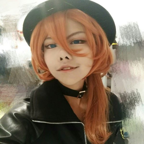 HTB1JMAnime Bungo Stray Dogs Chuya Nakahara Cosplay Wig0FacvrK1Rjy0Feq6ATmVXaj