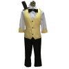 Bill Cipher Cosplay Costume Mystery Attack Outfit With Hat And Eye Cover