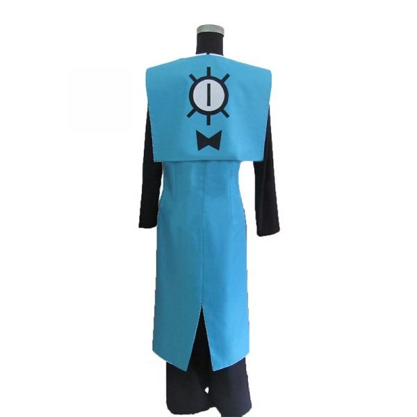 Anime Bill Cipher Otaku Cosplay Costume With Suit, Hat, Gloves And Bow