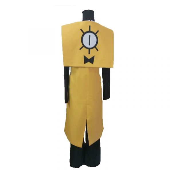 Bill Cipher Cosplay Costume Mystery Attack Outfit With Hat And Gloves