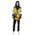 Game Mortal Scorpion Hanzo Hasashi Cosplay Costume For Adult Male