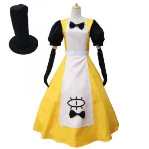 Bill Cipher Cosplay Costume Mystery Attack Outfit With Hat Women Version