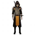 Mortal Kombat Hanzo Hasashi Scorpion Cosplay Costume Outfits