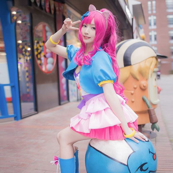 My Little Pony Pinkie Pie Cosplay Costume Dresses