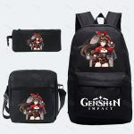 Game Genshin Impact Backpack For Girls Boys Travel Rucksack Itadori Megumi Backpack