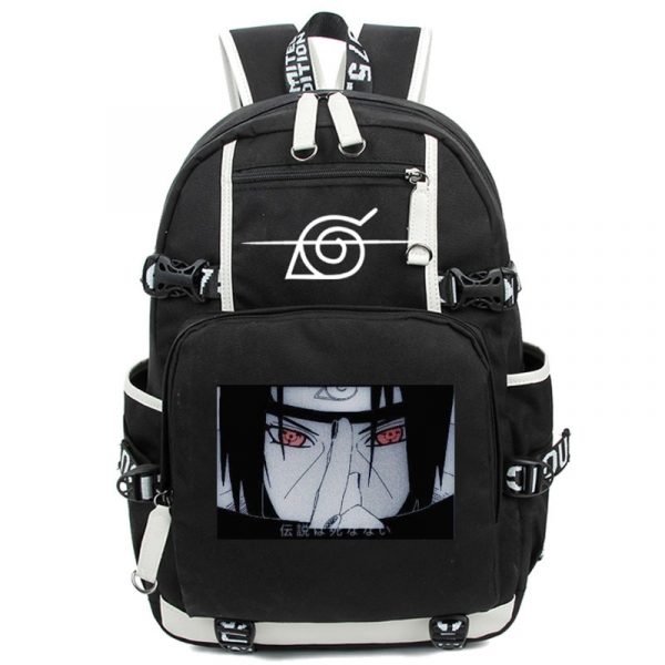 Anime Cosplay Backpack Akatsuki Sharingan Student School Shoulder Bag