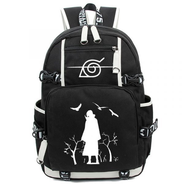 Anime Cosplay Backpack Akatsuki Sharingan Student School Shoulder Bag