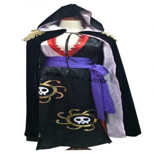 Anime Boa Hancock Cosplay With Cloak Boa Dress Custom Made
