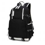 Anime Cosplay Backpack Akatsuki Sharingan Student School Shoulder Bag
