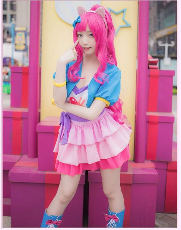 My Little Pony Pinkie Pie Cosplay Costume Dresses