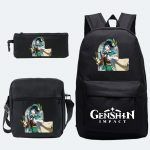 Game Genshin Impact Backpack For Girls Boys Travel Rucksack Itadori Megumi Backpack