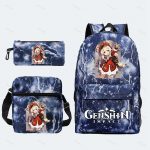 Game Genshin Impact Backpack For Girls Boys Travel Rucksack Itadori Megumi Backpack