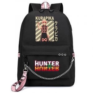 Hunter X Hunter Girl School Backpack Killua Eyes Killua HxH Anime School Bags Japan Harajuku Bookbag for Girls