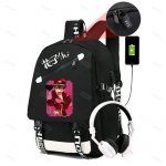 Anime Toilet-Bound Hanako Kun Pattern Backpack Bookbag High Capacity Travel Bag
