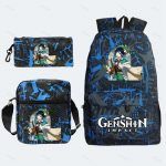 Game Genshin Impact Backpack For Girls Boys Travel Rucksack Itadori Megumi Backpack