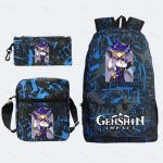 Game Genshin Impact Backpack For Girls Boys Travel Rucksack Itadori Megumi Backpack