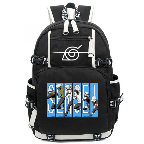 Anime Cosplay Backpack Akatsuki Sharingan Student School Shoulder Bag