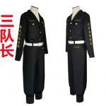 Anime Tokyo Revengers Cosplay Costume Hooligan Black Shirt Pants Uniform