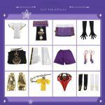 Game Genshin Impact Kujo Sara Cosplay Costumes Uniform