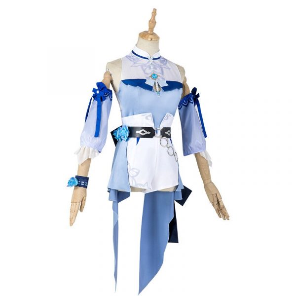 Game Genshin Impact Qin Barbara Gunnhildr Cosplay Costumes