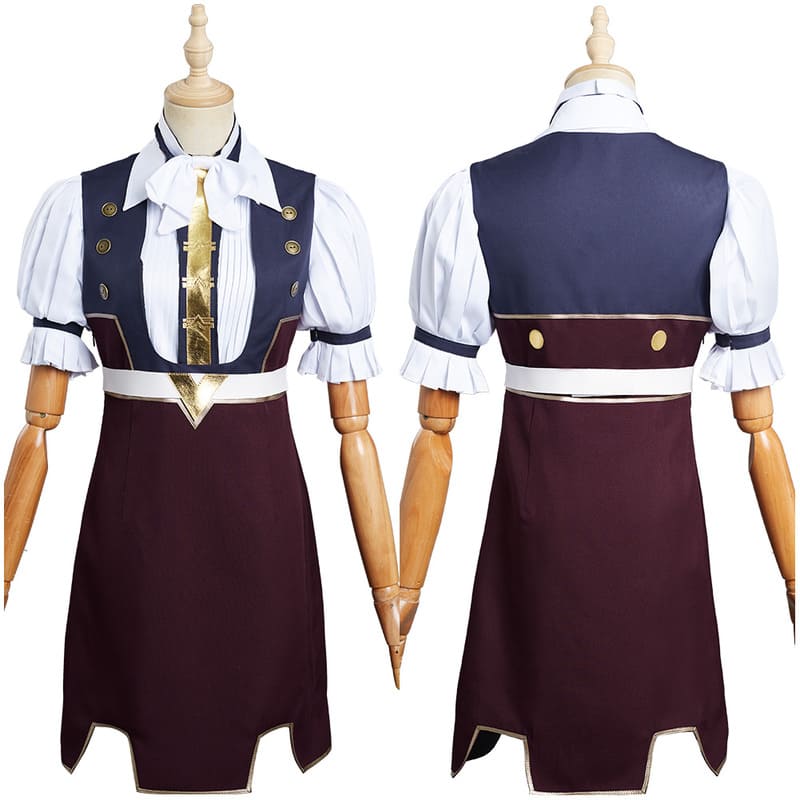Game Arcane LOL Caitlyn Cosplay Costume Outfits Dress For Adult Women