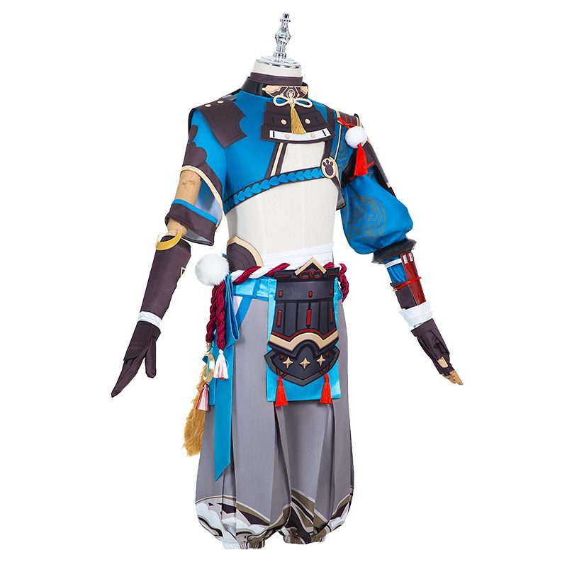 Game Genshin Impact Gorou Cosplay Costume Outfit