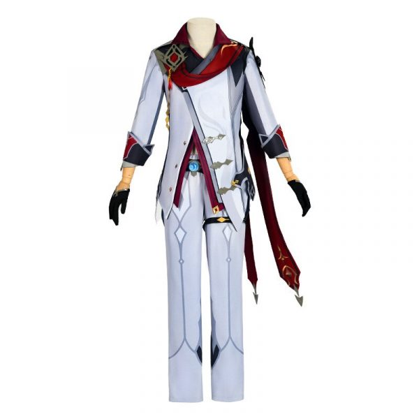 Anime Genshin Impact Tartaglia Cosplay Costume