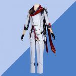 Anime Genshin Impact Tartaglia Cosplay Costume