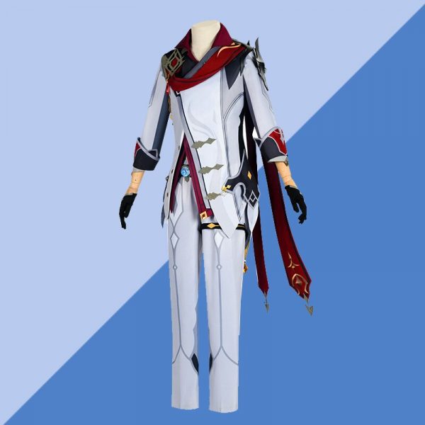 Anime Genshin Impact Tartaglia Cosplay Costume