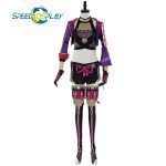 Game Genshin Impact Kuki Shinobu Cosplay Costume