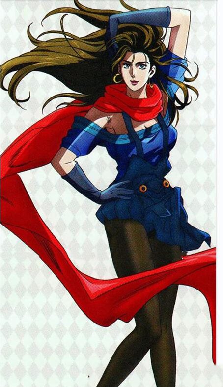 Anime Lisa Lisa Cosplay Costume from Jojo’s Bizarre Adventure