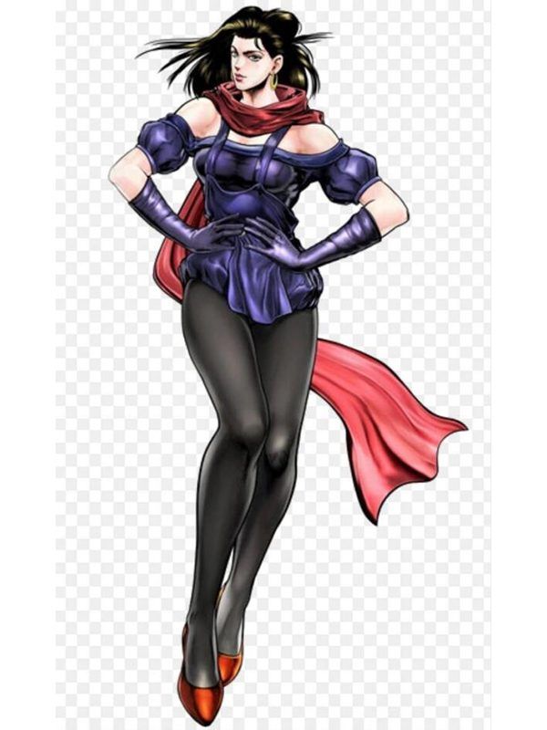 Anime jojo Bizzare Adventure Lisa Lisa Cosplay Costume