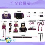 Game Genshin Impact Kuki Shinobu Cosplay Costume