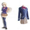 Anime Shokugeki no Soma Nakiri Erina Cosplay Costume School Uniform