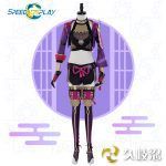 Game Genshin Impact Kuki Shinobu Cosplay Costume