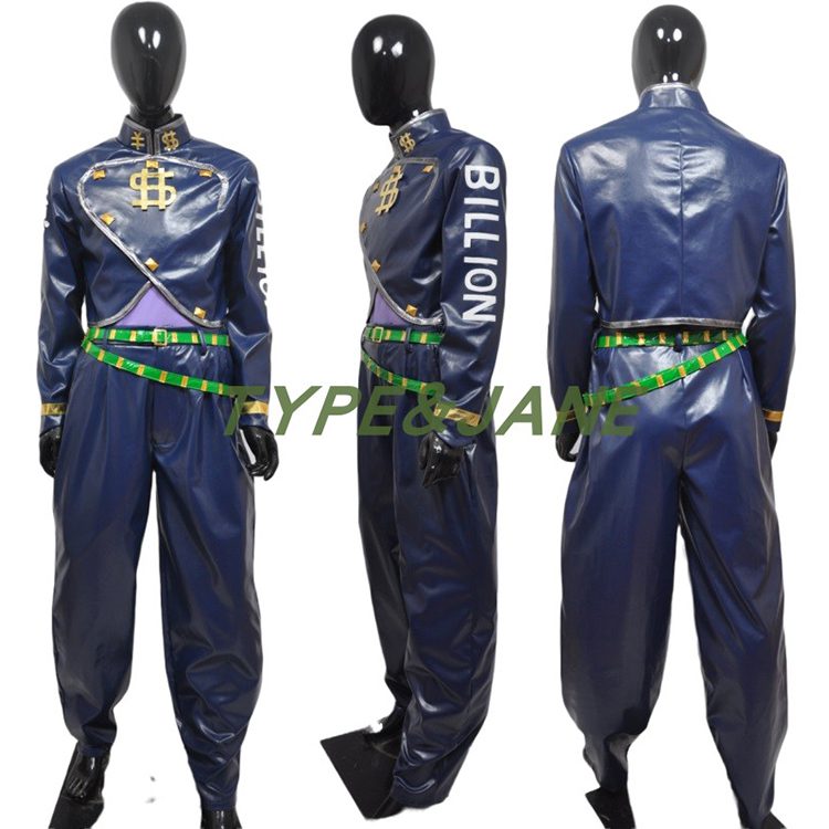 Adventure Kujo Jotaro Cosplay Uniform Custom Made (3)