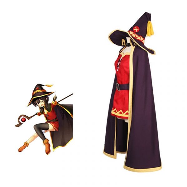 God’s Blessing On This Wonderful World Konosuba Megumin Cloak Dress