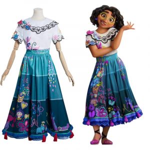 Mirabel Cosplay Costume Outfits For Adult Women