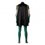 Anime Kid Titans Robin Cosplay Costume Robin Jumpsuit