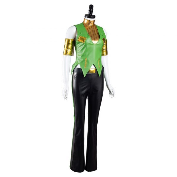 JoJo‘s Bizarre Adventure Cosplay Ermes Costello Vest Pants Suit