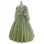 Victorian 1860s Civil War Dickens Ball Gown Medieval Renaissance Historical Period Dress