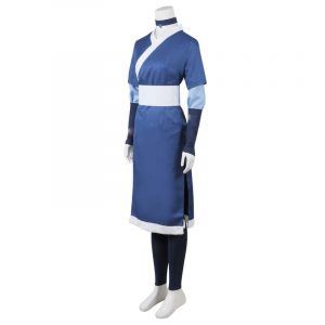 Avatar The Last Airbender Katara Cosplay Custom Made Blue Suit