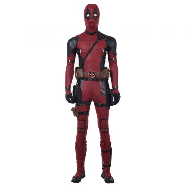 Flash Deadpool Cosplay Costume Wade Winston Wilson Leather Outfits