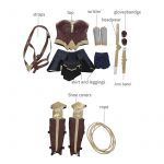 ManLuYunXiao Superhero Diana Prince Wonder Cosplay Costume For Women